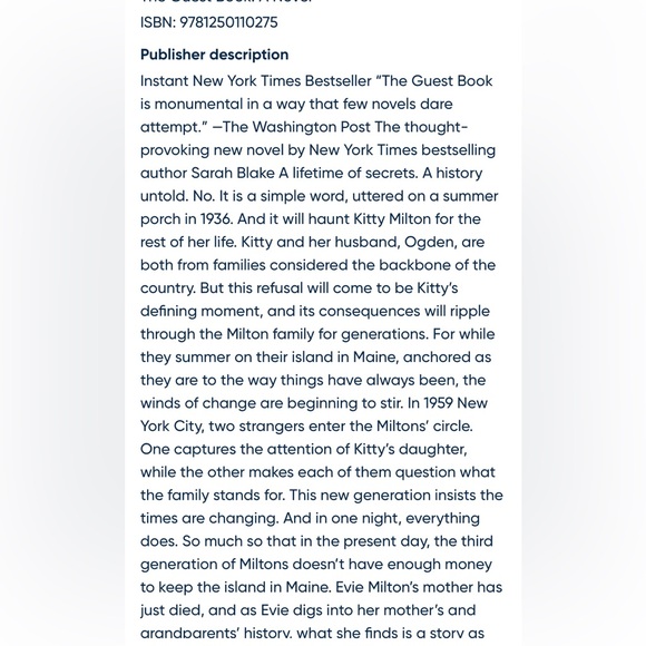 The Guest House by Sarah Blake - Picture 3 of 4